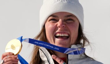 Breezy Johnson, Alysa Liu, other Olympic athletes’ medals break during celebrations