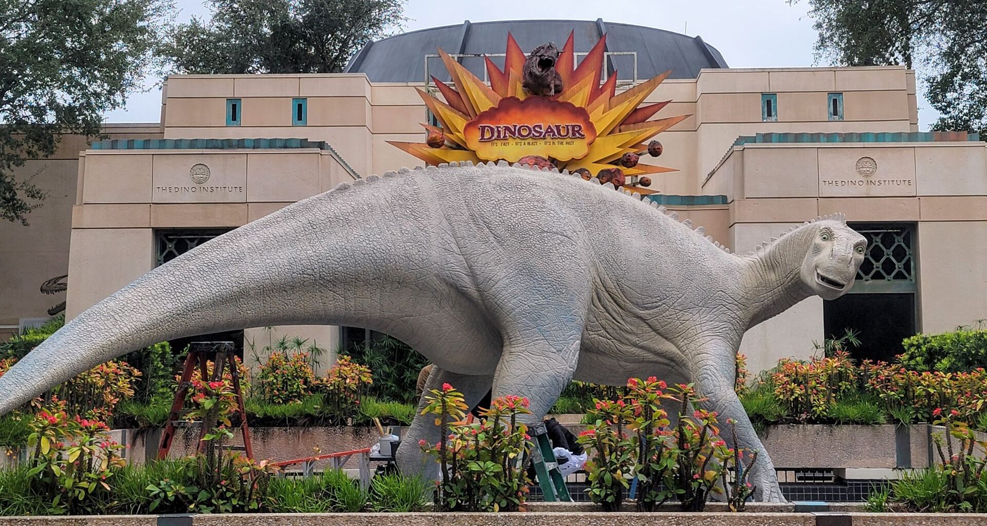 A Frozen Farewell DinoLand USA Faces Final Extinction During Record Breaking Florida Cold Snap