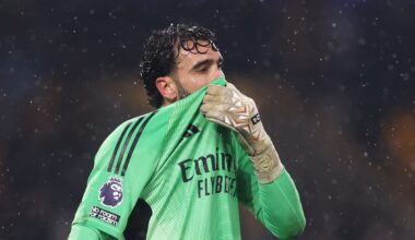 Arsenal player ratings: Raya makes disastrous mistake in Wolves draw - London Evening Standard