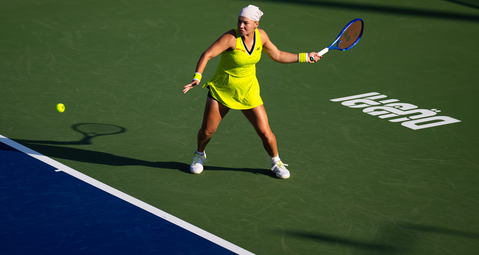 Shnaider breaks serve six times in Dubai first-round win over Joint - WTA Tennis