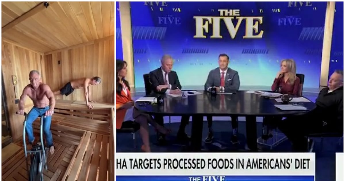 Fox Hosts Cringe at RFK Jr.’s Shirtless Workout With Kid Rock