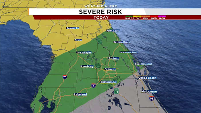 When do storms arrive in Central Florida? Hour-by-hour look at what’s ahead