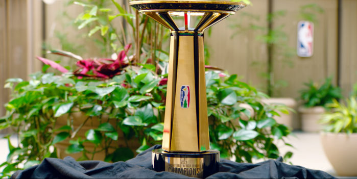 Basketball Africa League championship trophy