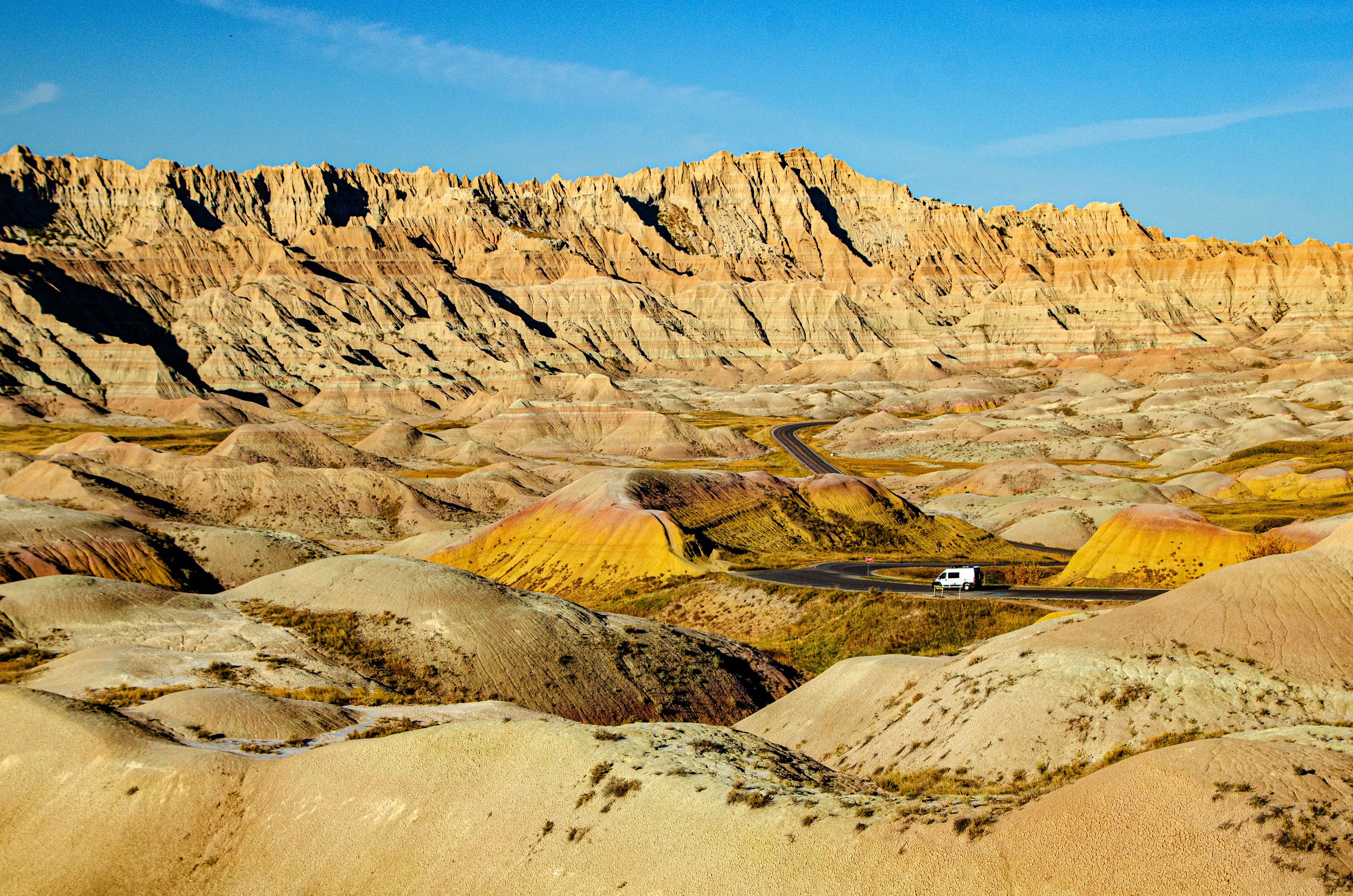 Yellow Mounts Overlook at Badlands National Park