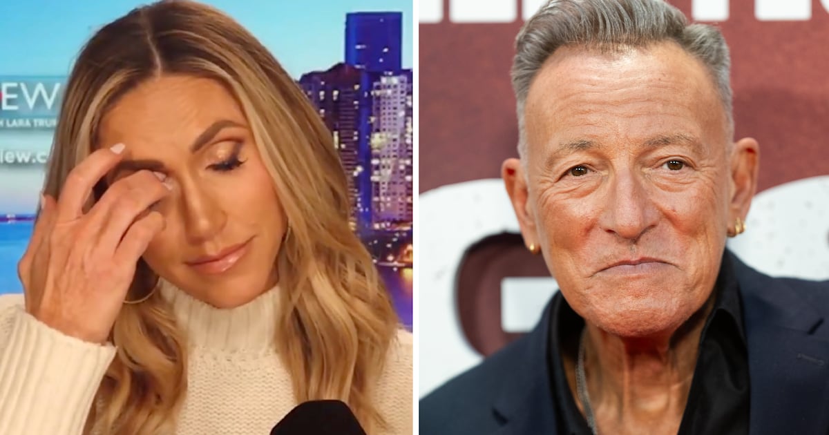 Wannabe Chart Topper Lara Trump Blasts Bruce Springsteen for Speaking Out