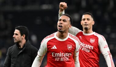 Gabriel taunts Tottenham with Instagram post after north London derby - London Evening Standard