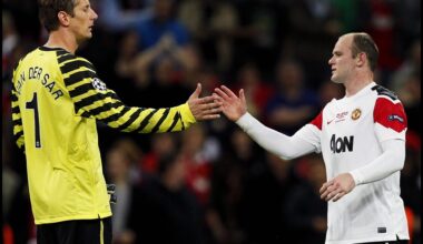 Why Edwin van der Sar snubbed Wayne Rooney, Gary Neville and Patrice Evra from his all-time teammates XI
