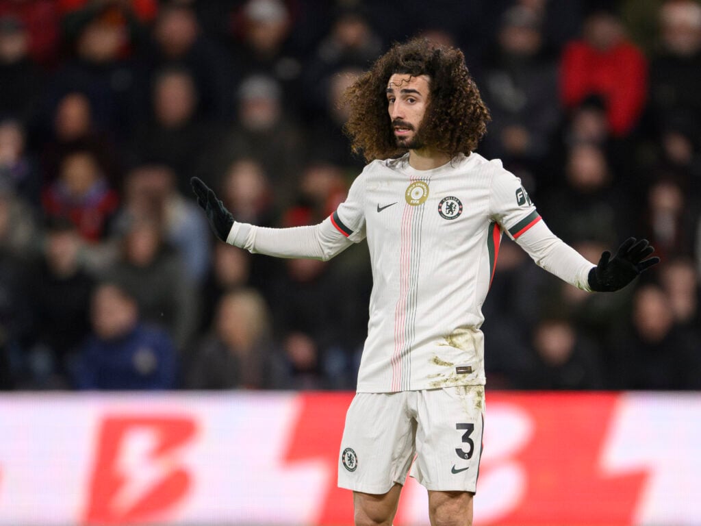 Chelsea's Marc Cucurella during the Premier League match between Bournemouth and Chelsea