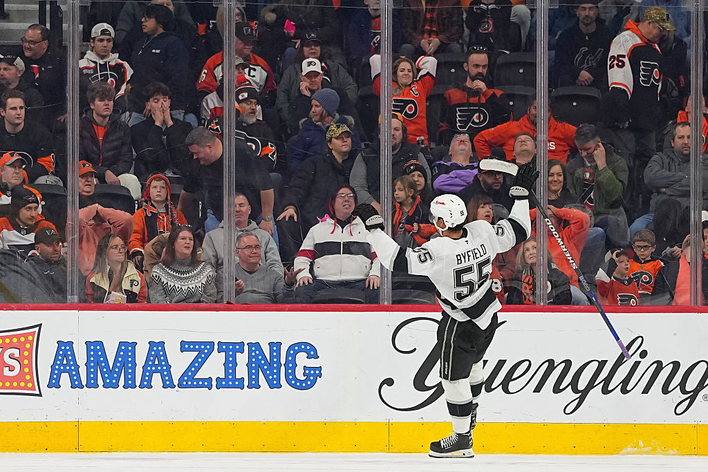 FINAL - Kings 3, Flyers 2 (OT) - Kopitar, Byfield, Hiller