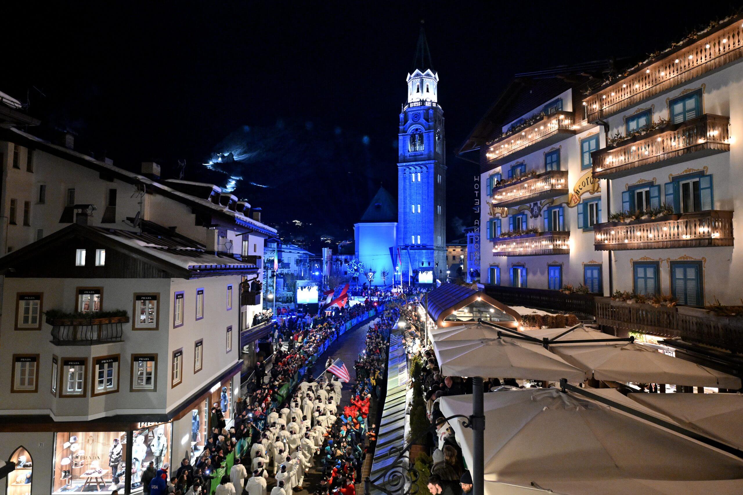 Cortina opening ceremony
