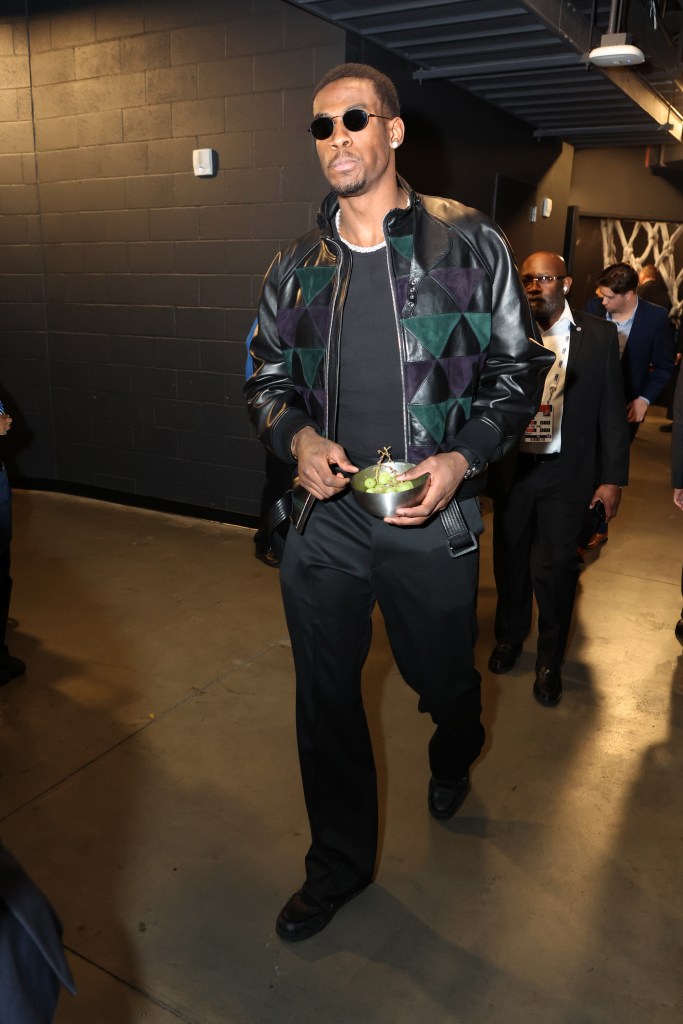 Jalen Duren at NBA All-Star Game.