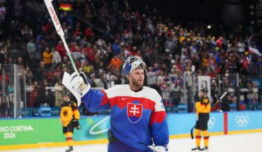 Who is Samuel Hlavaj? Meet the struggling AHLer starring in Slovakia’s Cinderella Olympic run