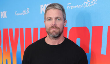 Stephen Amell attends the open casting call for Fox’s Baywatch at the Marina Del Rey Marriott on February 18, 2026 in Marina del Rey, California.