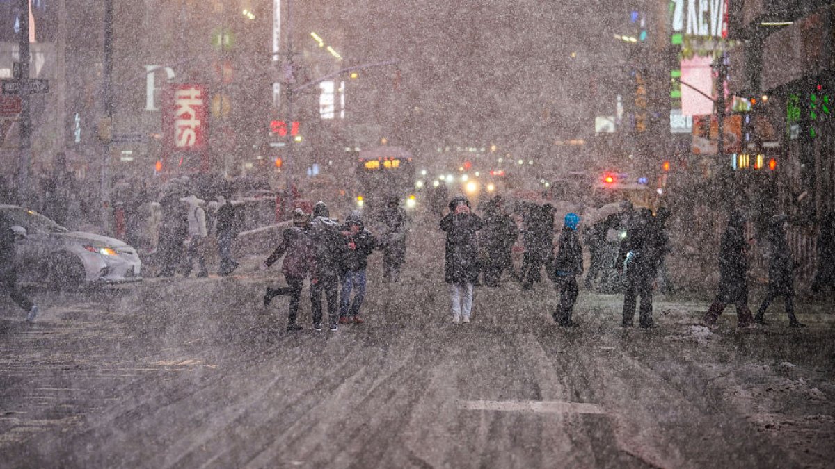 How any inches of snow? When will it end? More news – NBC New York