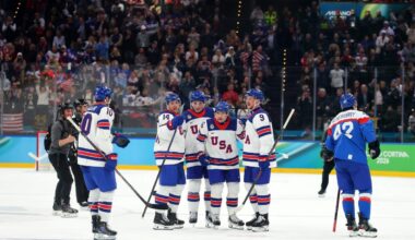 USA to face Canada for Olympic gold after overpowering Slovakia in men’s hockey
