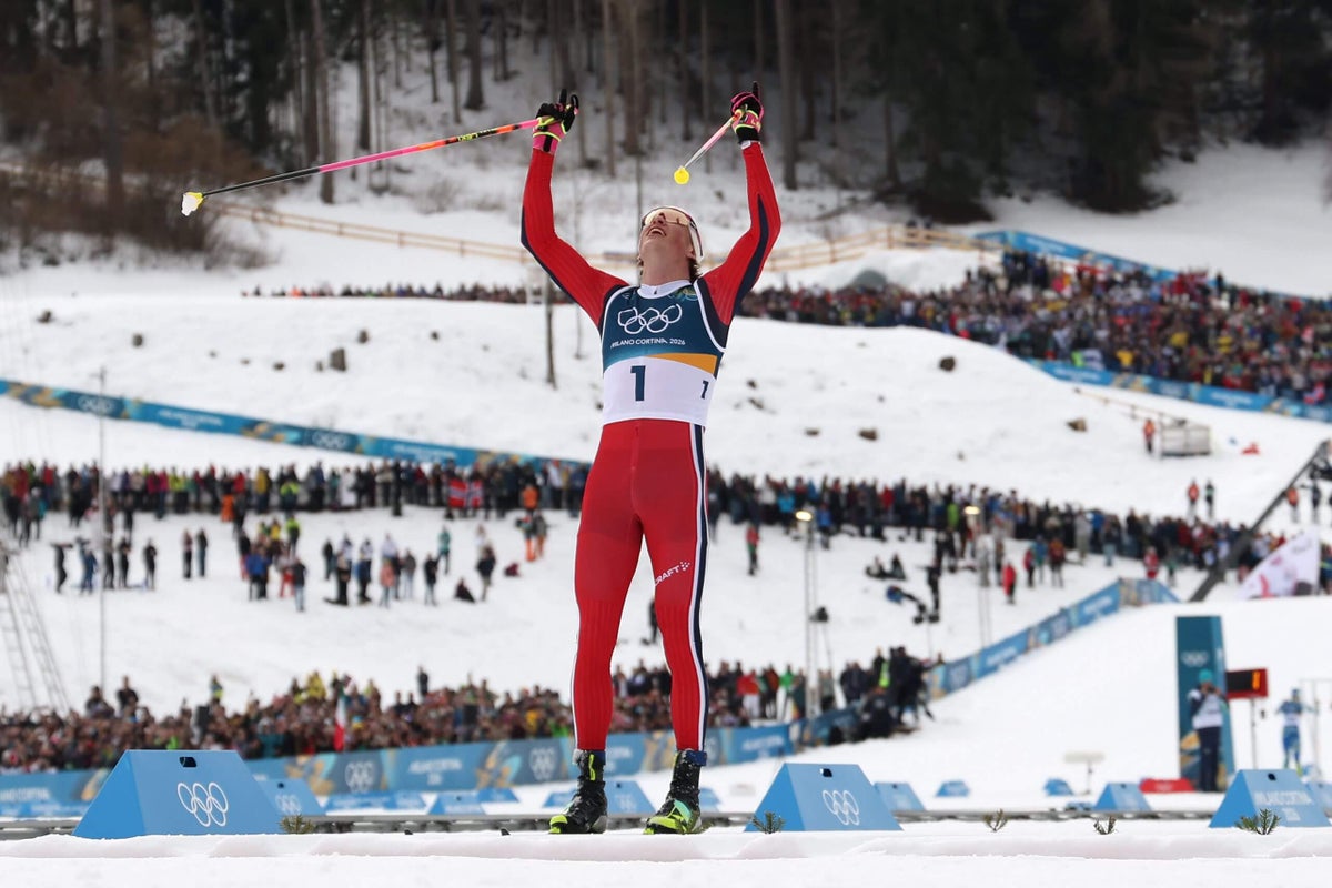 Johannes Høsflot Klæbo wins sixth gold, most ever in a single Winter Olympics