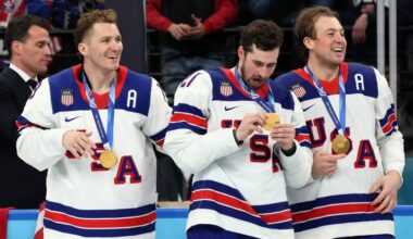 Avalanche's Brock Nelson speaks about winning gold medal, criticism of his United States teammates