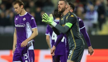 David de Gea comes off the bench at half-time and narrowly avoids Conference League elimination