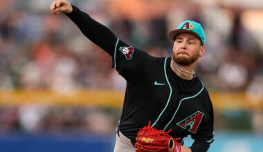 Ryne Nelson spring training first of 2026 season Diamondbacks Mariners...