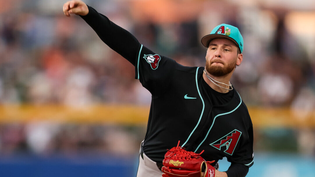 Ryne Nelson spring training first of 2026 season Diamondbacks Mariners...