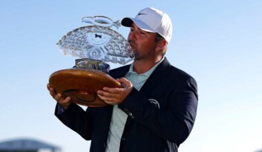 Chris Gotterup wins WM Phoenix Open on first playoff hole as Hideki Matsuyama stumbles at finish