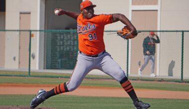 Meet Orioles camp invitee Jean Carlos Henriquez and his ‘brazo de goma’