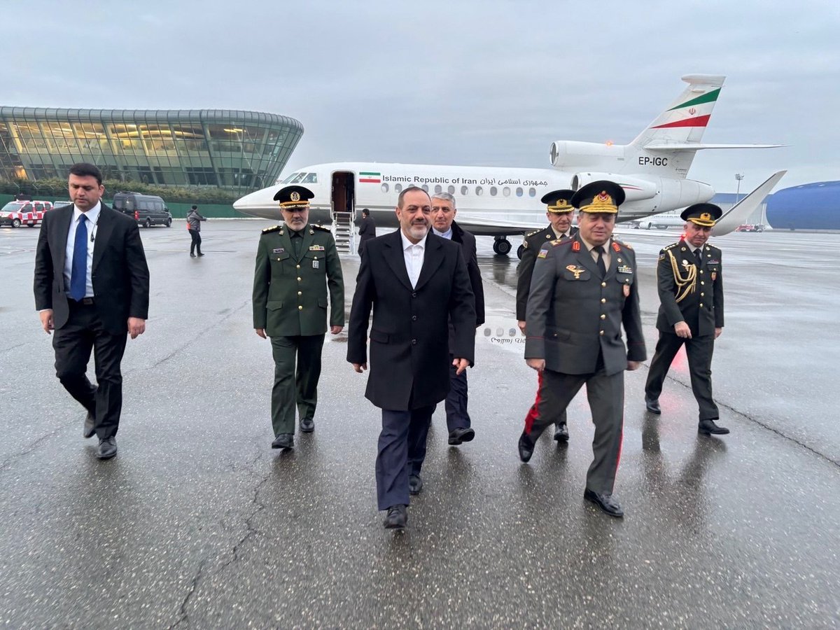 Iran's Minister of Defense Brig. Gen. Aziz Nasirzadeh met with Azerbaijani  President Ilham Aliyev during his visit to the Republic of Azerbaijan,  holding talks on bilateral relations and regional issues.