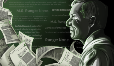 Former Michigan Medicine dean omitted pharma ties in multiple publications