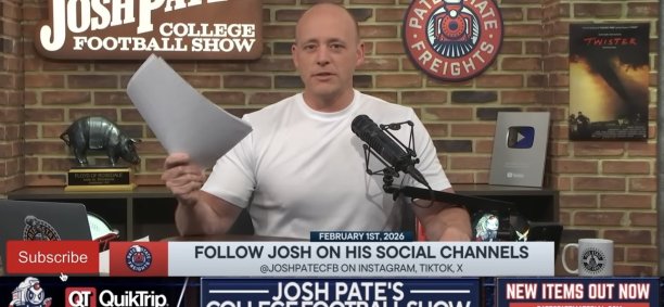 Josh Pate Lists Miami #6 on his Early Top 25