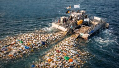 German marine cow-ship collects up to 2 tons of plastic per trip and offers an ongoing river and sea cleaning service.
