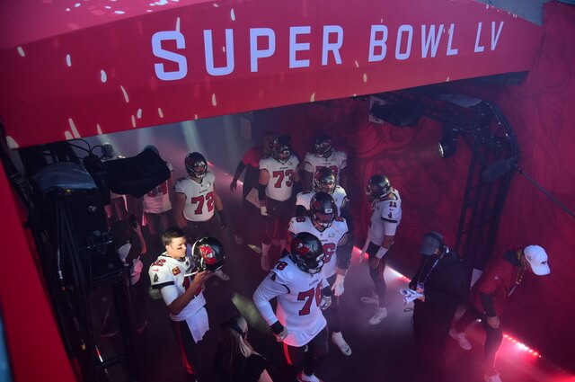 Tampa Bay Buccaneers ready to face Kansas City Chiefs in Super Bowl LV in Tampa FL.