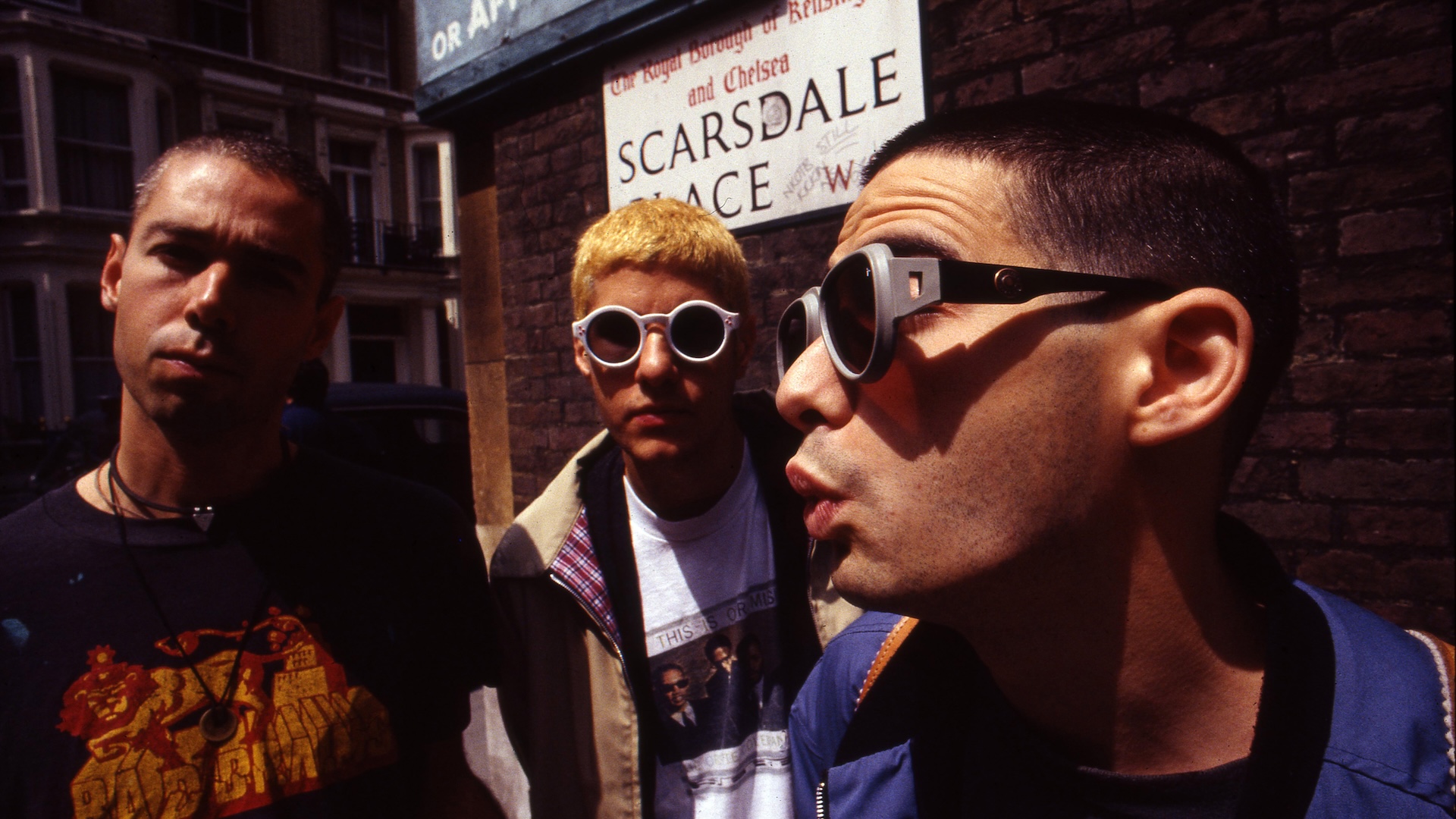 Beastie Boys in west London in 1994