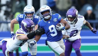 Seattle Seahawks Kenneth Walker III...