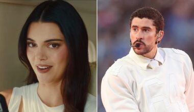 Kendall Jenner and Bad Bunny