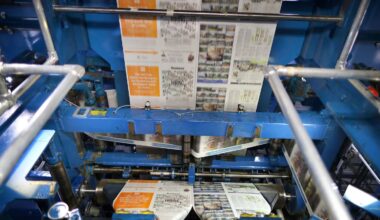 Boston Globe print subscribers will have to settle only for the snow globe outside their windows Tuesday, as the paper will not have a print edition ready for the morning.