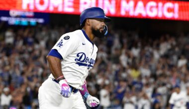 Dodgers’ Teoscar Hernandez slimmer and ready to return to left field – Orange County Register