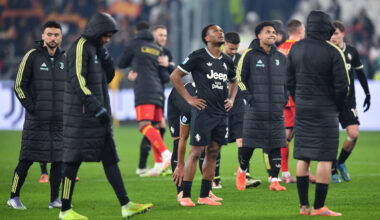 TURIN, ITALY - JANUARY 03: Lois Openda of Juventus looks dejected following the Serie A match between Juventus FC and US Lecce at on January 03, 2026 in Turin, Italy. (Photo by Valerio Pennicino/Getty Images)