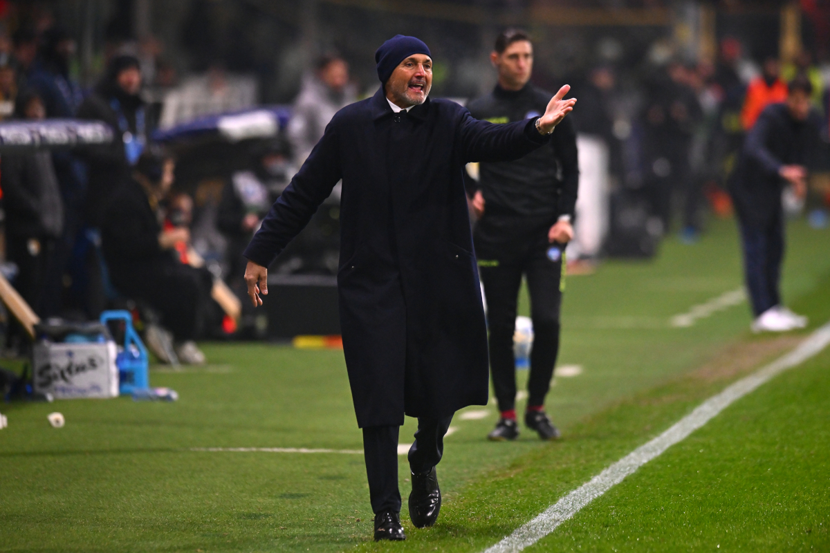 PARMA, ITALY - FEBRUARY 01: Luciano Spalletti, Head Coach of Juventus, reacts during the Serie A match between Parma Calcio 1913 and Juventus FC at Stadio Ennio Tardini on February 01, 2026 in Parma, Italy. (Photo by Alessandro Sabattini/Getty Images)