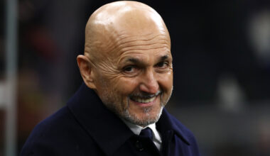 MILAN, ITALY - FEBRUARY 14: Luciano Spalletti, Head Coach of Juventus, looks on prior to the Serie A match between FC Internazionale and Juventus FC at Giuseppe Meazza Stadium on February 14, 2026 in Milan, Italy. (Photo by Marco Luzzani/Getty Images)