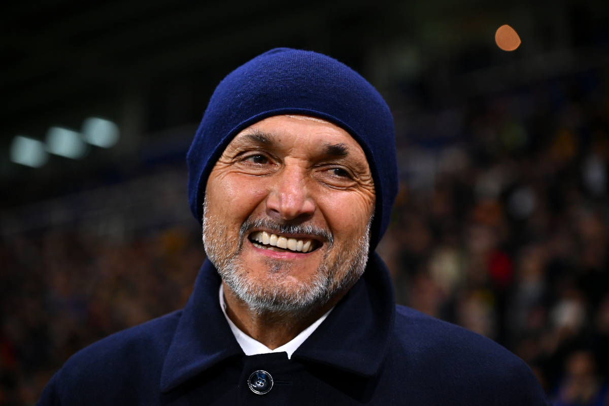 PARMA, ITALY - FEBRUARY 01: Luciano Spalletti, Head Coach of Juventus, looks on prior to the Serie A match between Parma Calcio 1913 and Juventus FC at Stadio Ennio Tardini on February 01, 2026 in Parma, Italy. (Photo by Alessandro Sabattini/Getty Images)