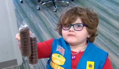 6-year-old sells record-breaking 75k boxes of Girl Scout cookies across 50 states