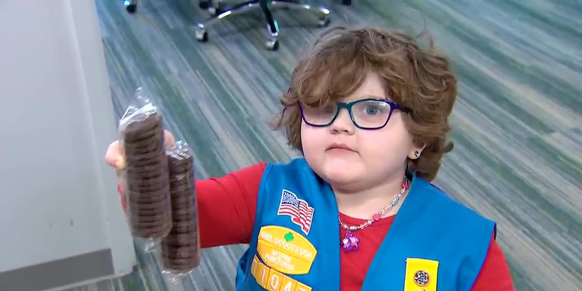 6-year-old sells record-breaking 75k boxes of Girl Scout cookies across 50 states
