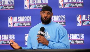 All-Star LeBron James says he still doesn't know whether his 23rd NBA season will be his last