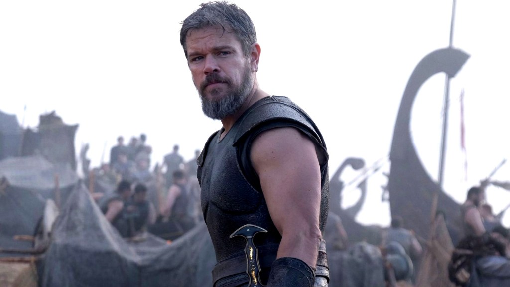 Matt Damon as Odysseus in The Odyssey