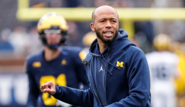 Roger Denny, a candidate for the Missouri State athletics director job, takes questions at a public forum in Glass Hall on Monday, Aug. 12, 2024.
