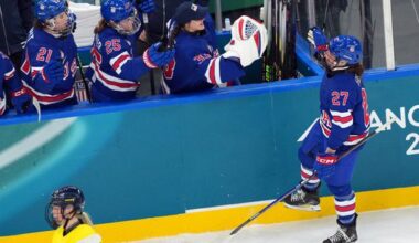The United States and Canada will meet for gold for the 7th time in Olympic women's hockey