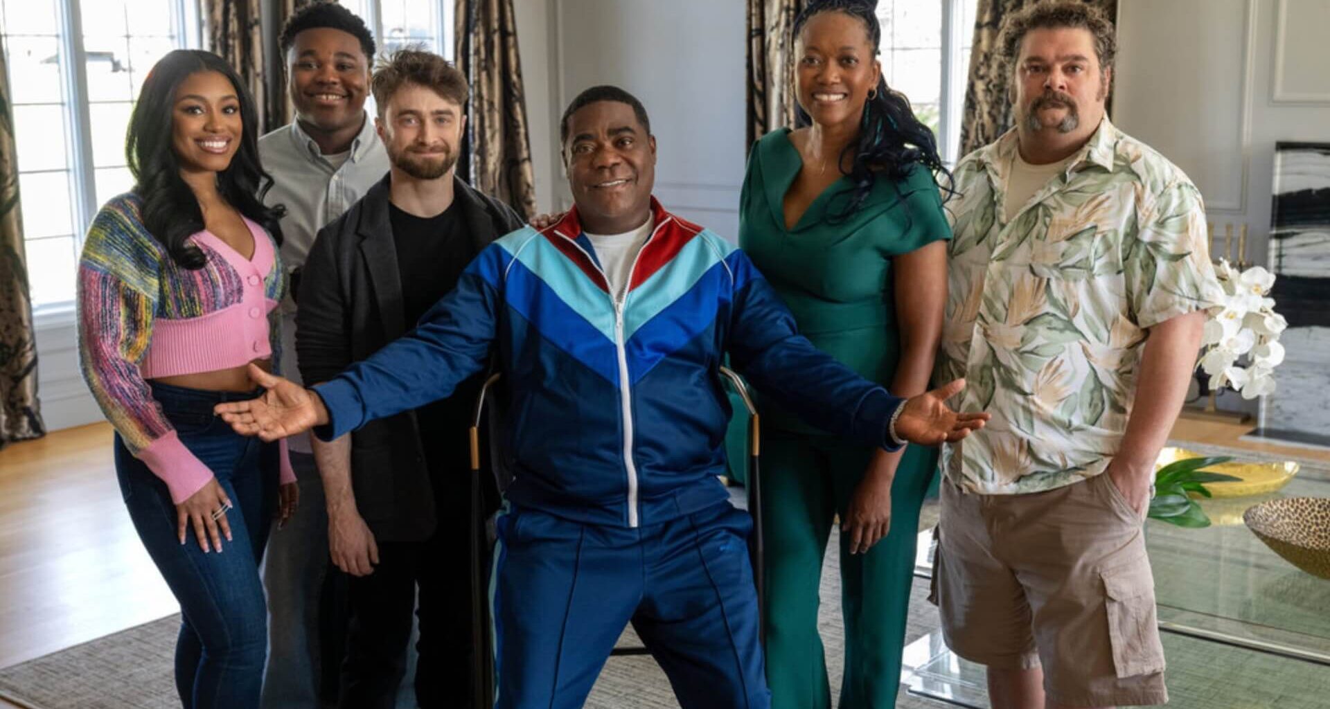 Tracy Morgan, Daniel Radcliffe chat