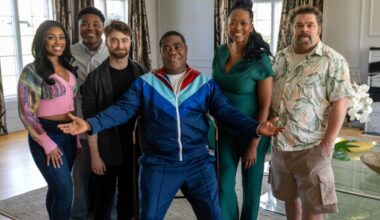 Tracy Morgan, Daniel Radcliffe chat