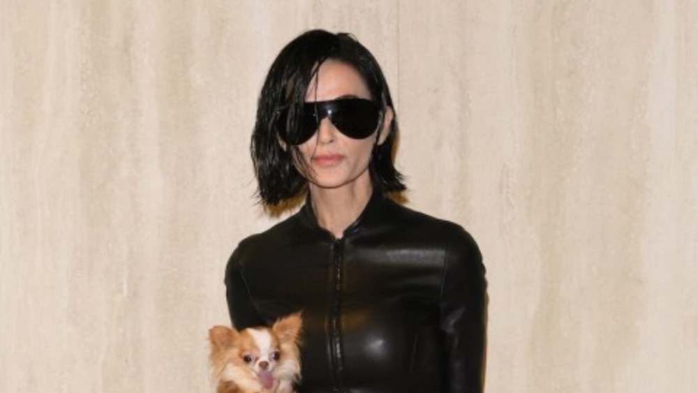 Demi Moore at the Gucci Fall 2026 presentation.