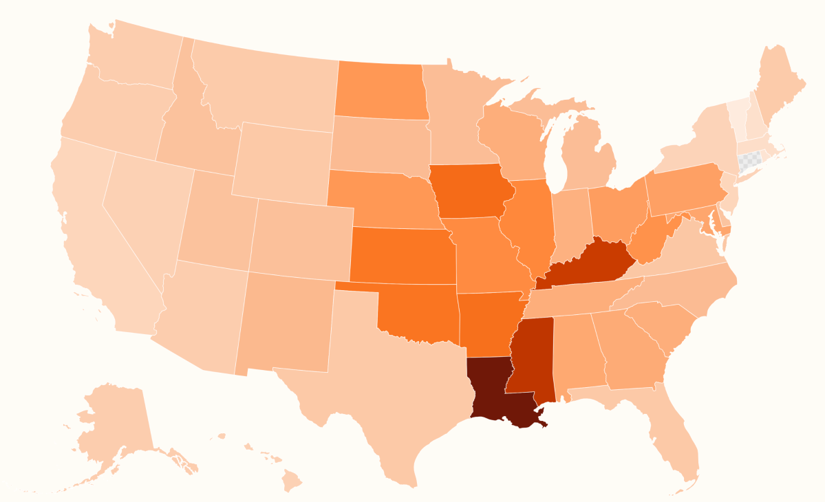 Map shows America's most 'underwater' housing markets